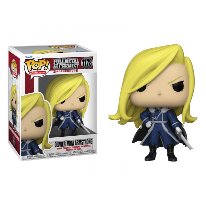 FUNKO POP FULLMETAL ALCHEMIST BROTHERHOOD OLIVIER MIRA ARMSTRONG 1178