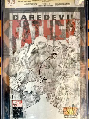 CGC 9.9 DAREDEVIL: FATHER #1 MARVEL COMICS SIGNED BY JOE QUESADA