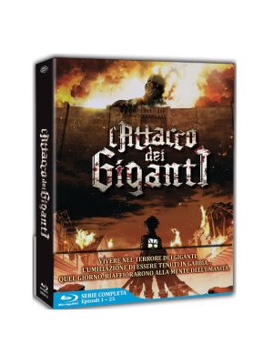 Attacco Dei Giganti (L') - Stagione 01 Serie Completa (Eps 01-25) (4 Blu-Ray)