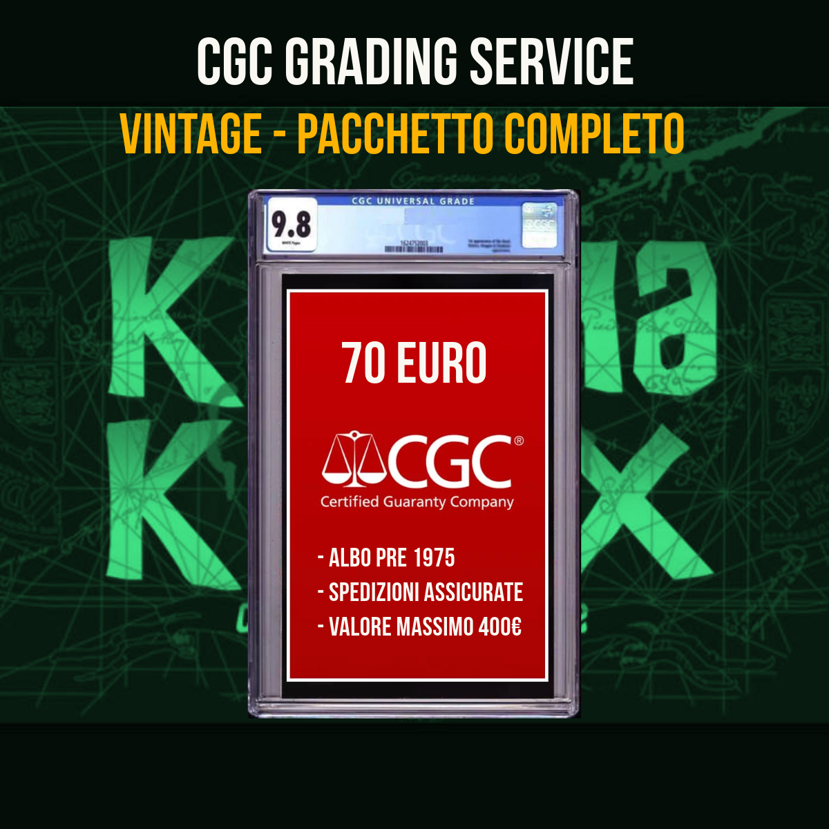 B - CGC GRADING SERVICE - VINTAGE