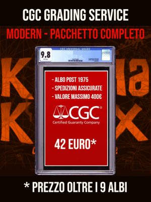 E - CGC GRADING SERVICE - MODERN ( OLTRE I 9 ALBI )