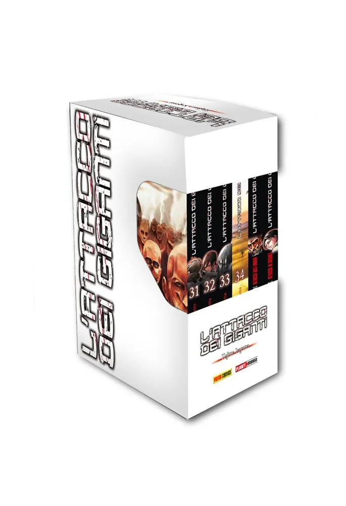 L’Attacco dei Giganti – Cofanetto NN. 31/34 Pieno