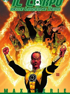 Il Corpo delle Lanterne Verdi 2 La Guerra del Corpo di Sinestro DC Maxiserie