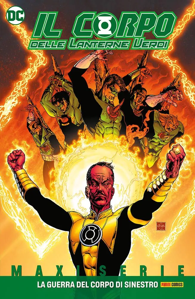 Il Corpo delle Lanterne Verdi 2 La Guerra del Corpo di Sinestro DC Maxiserie