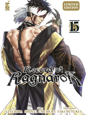 RECORD OF RAGNAROK #15 LIMITED EDITION CON 3 SET DI STICKER