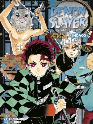 DEMON SLAYER - KIMETSU NO YAIBA LIBRO DA COLORARE n. 4