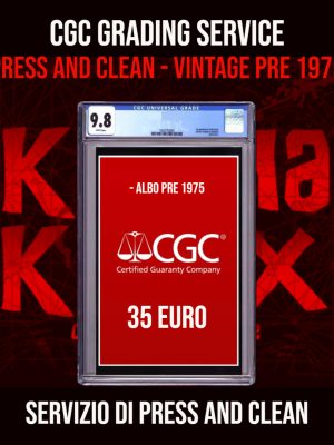 CGC SERVICE : PRESS AND DRY CLEAN - PRE 1975 ( VINTAGE )