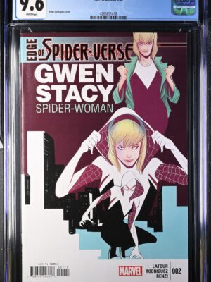 CGC 9.6 Edge of Spider-Verse: Facsimile Edition #2