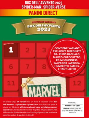 Box dell’Avvento 2023 – Spider-Man: Spider-Verse