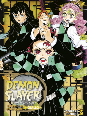 DEMON SLAYER - KIMETSU NO YAIBA LIBRO DA COLORARE n. 5 Giallo