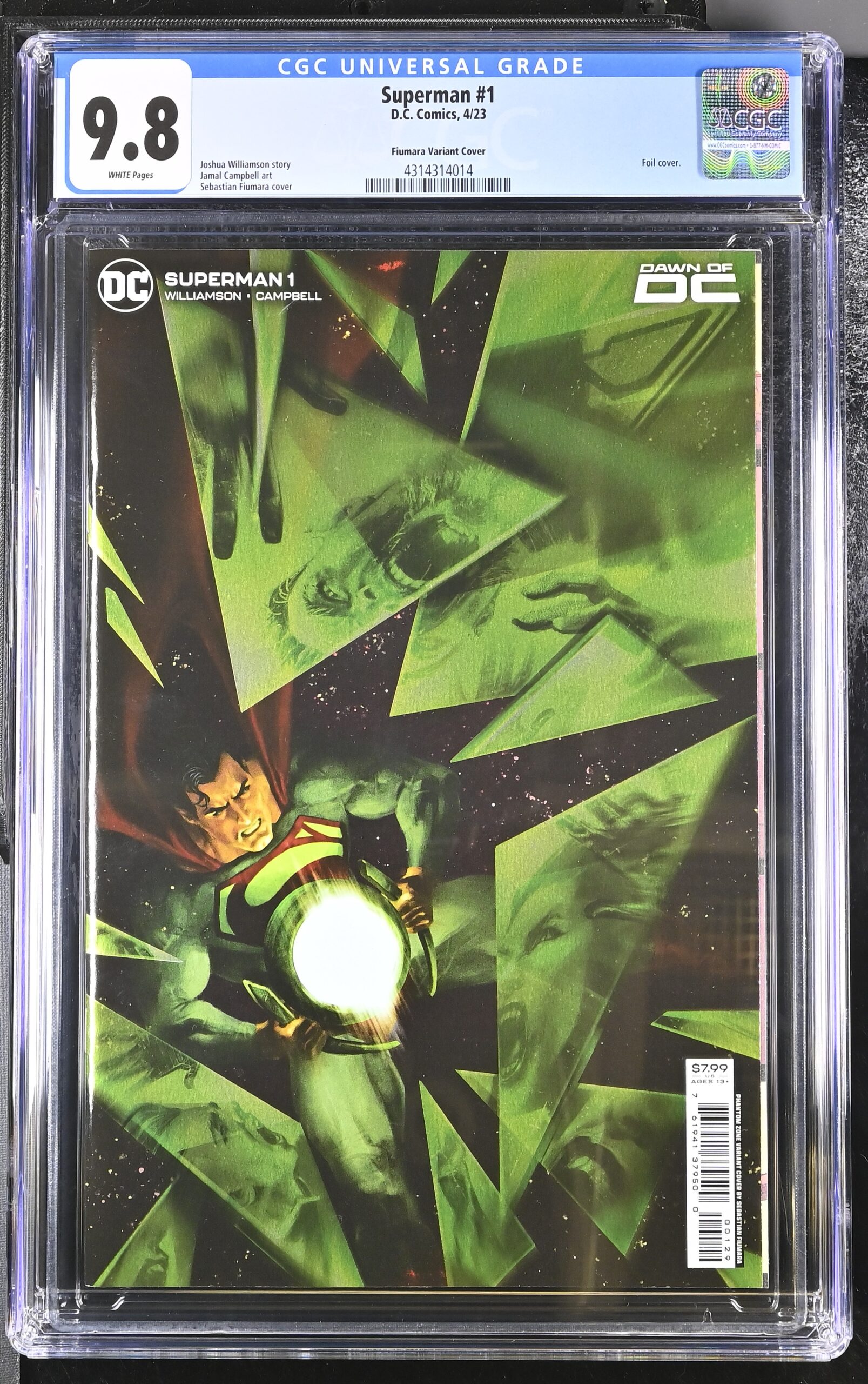 CGC 9.8 Superman #1