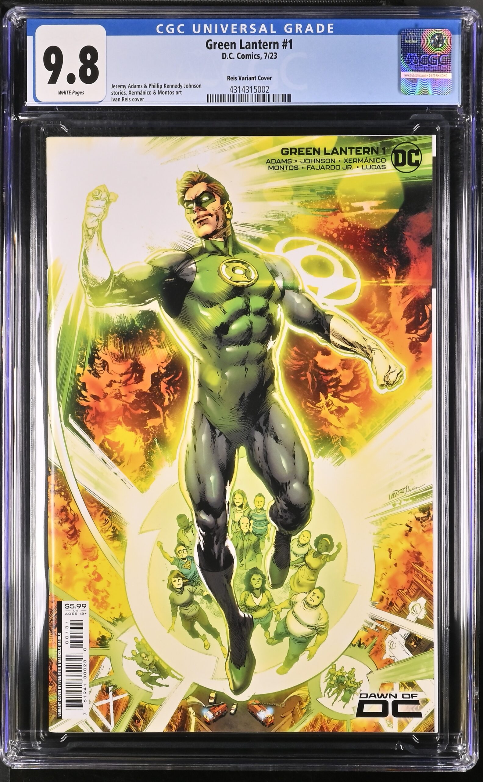 CGC 9.8 Green Lantern #1