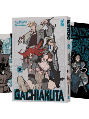 GACHIAKUTA n. 2 VARIANT COVER EDITION CON 1 ILLUSTRATION CARD E 1 SET DI STICKER