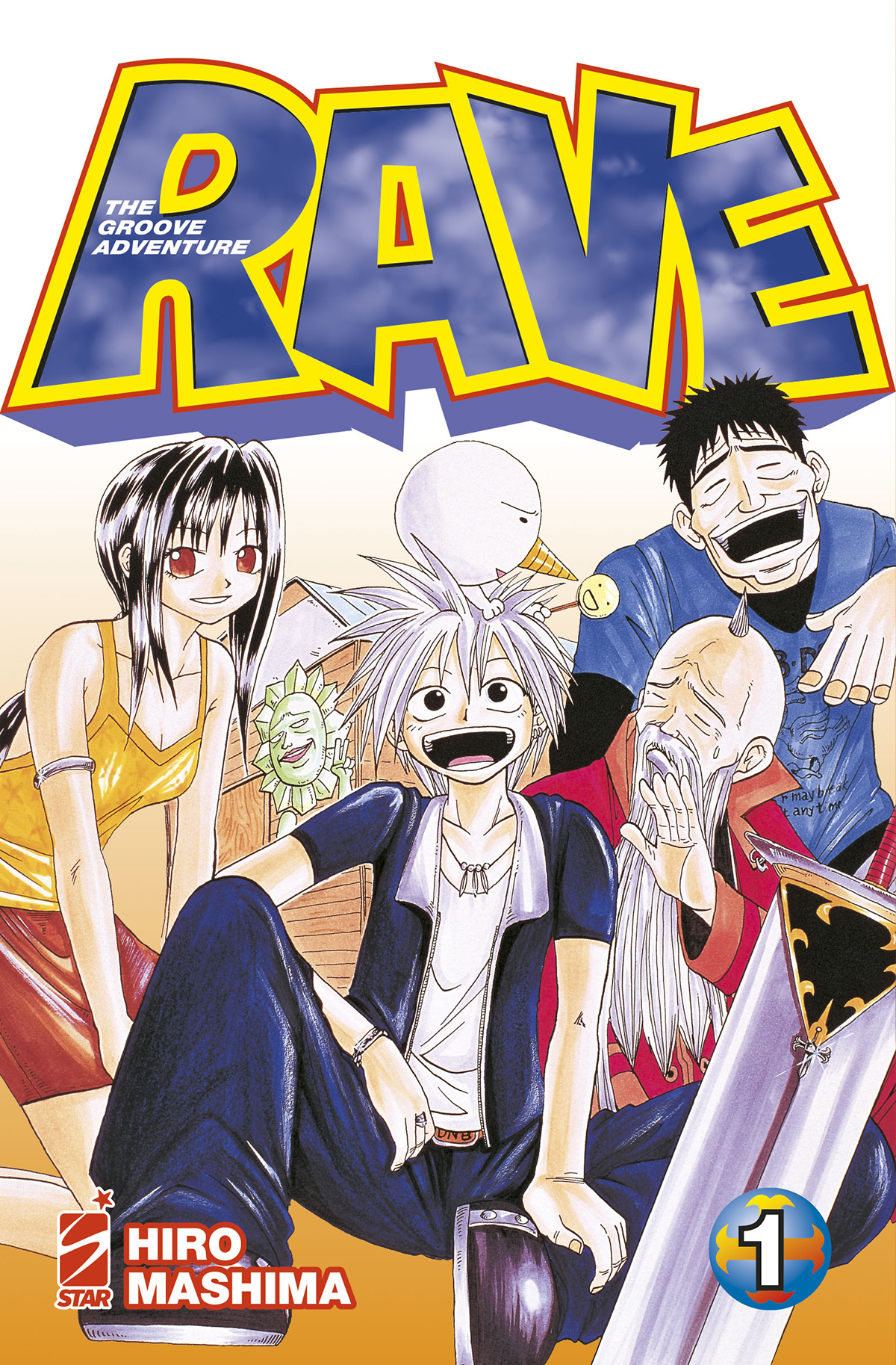 RAVE - THE GROOVE ADVENTURE NEW EDITION n. 1