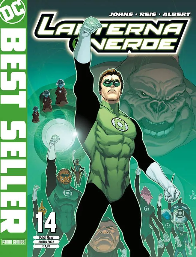 Lanterna Verde di Geoff Johns 14 DC Best Seller