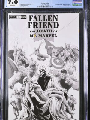 CGC 9.8 Fallen Friend #1
