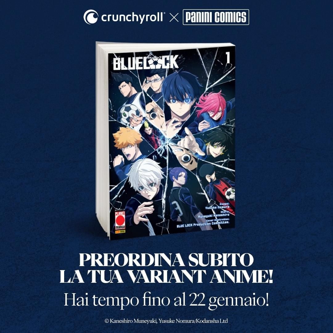 Blue Lock 1 Variant Anime Generation Manga