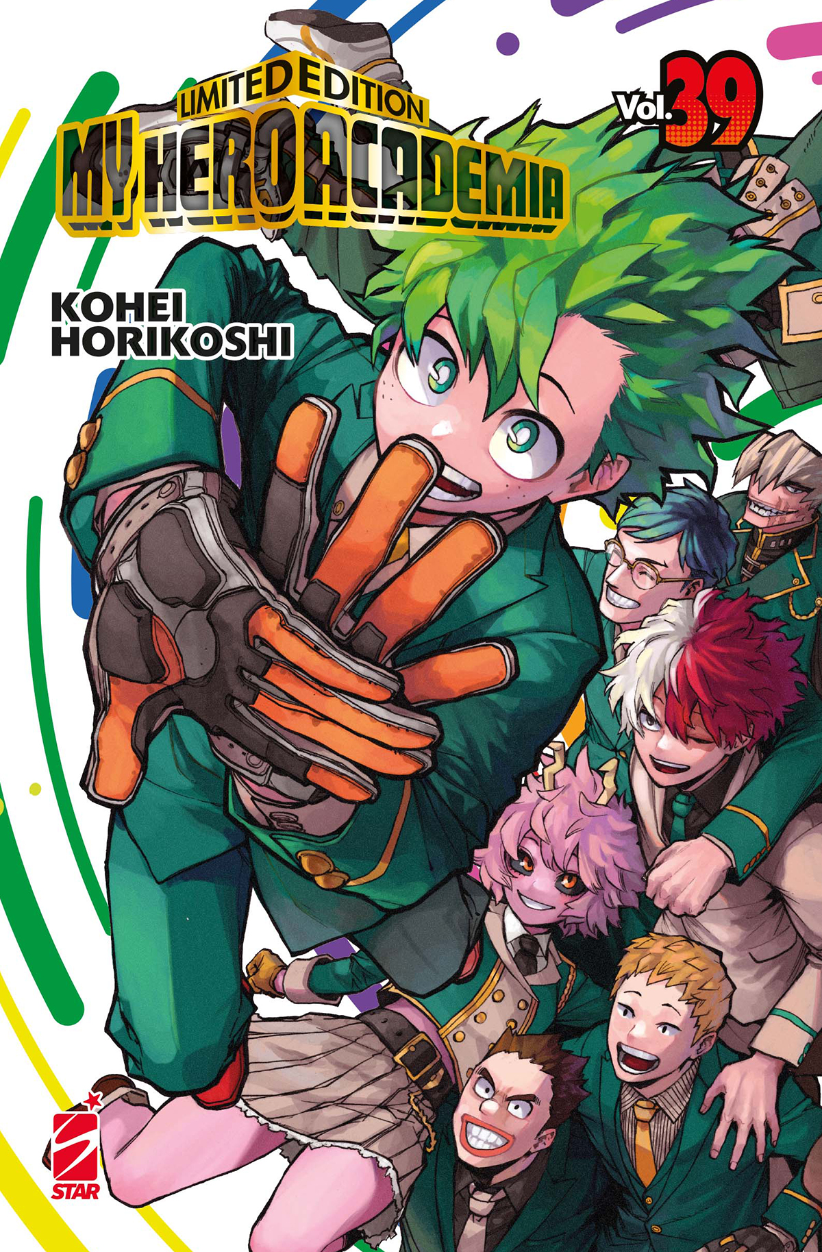 MY HERO ACADEMIA n. 39 LIMITED EDITION di Kohei Horikoshi