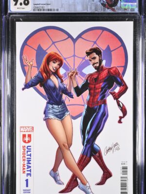 CGC 9.8 Ultimate Spider-Man 1 3/24 Marvel Comics Campbell Variant Cover