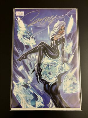 Black Cat #8 Virgin Variant - Sito Campbell Exclusive Signed Campbell Con Certificato