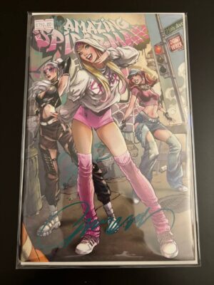 Amazing Spider-Man #25 Variant - Sito Campbell Exclusive Signed Campbell Con Certificato