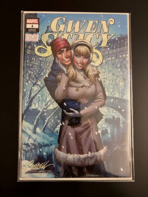 Gwen Stacy #1 Variant Natalizia - Sito Campbell Exclusive
