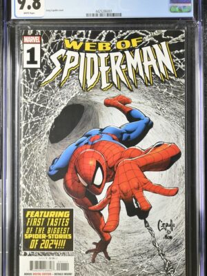 CGC 9.8 Web of Spider-Man - Greg Capullo