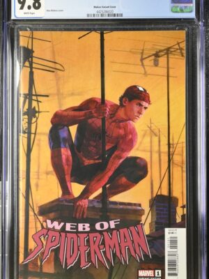 CGC 9.8 Web of Spider-Man - Alex Maleev Variant