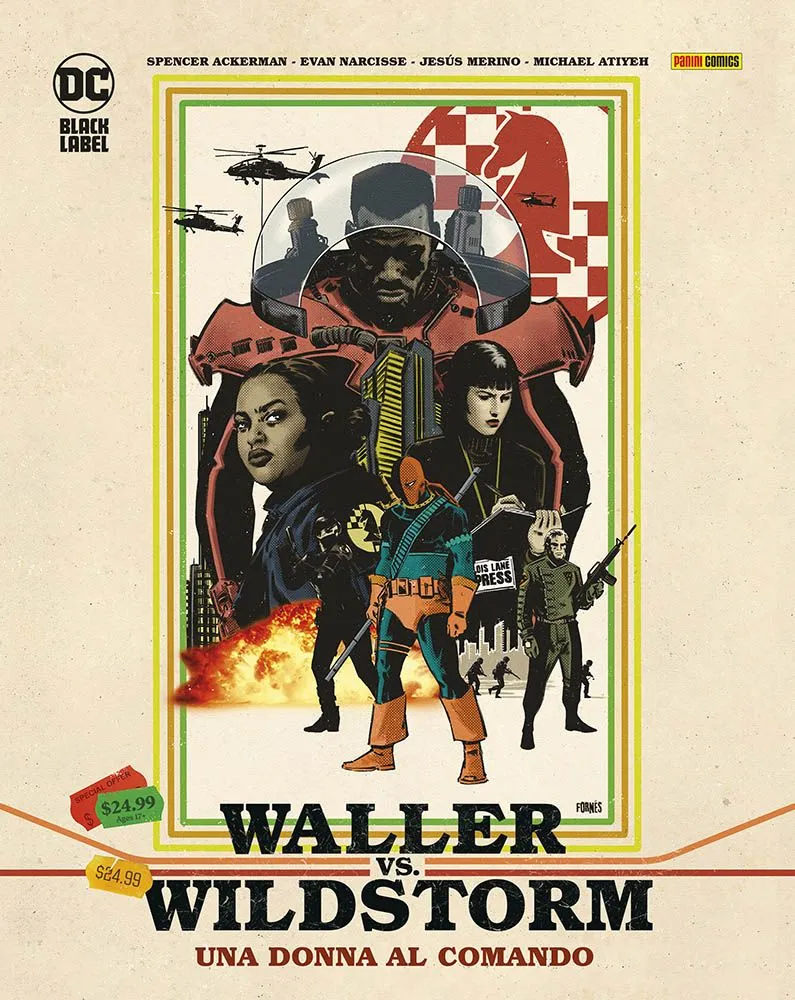 Waller VS. Wildstorm: Una Donna al Comando DC Black Label Complete Collection