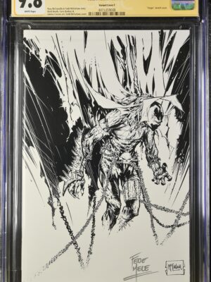 CGC 9.8 SPAWN #350 SIGNED BY FEDERICO MELE