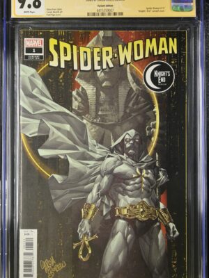 CGC 9.8 SPIDER-WOMAN #1 VARIANT SIGNED BY CAROLA BORELLI