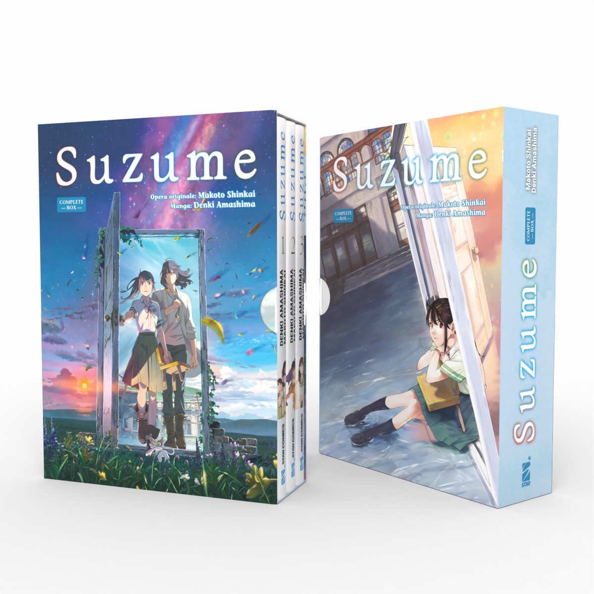 SUZUME COMPLETE BOX di Denki Amashima,Makoto Shinkai