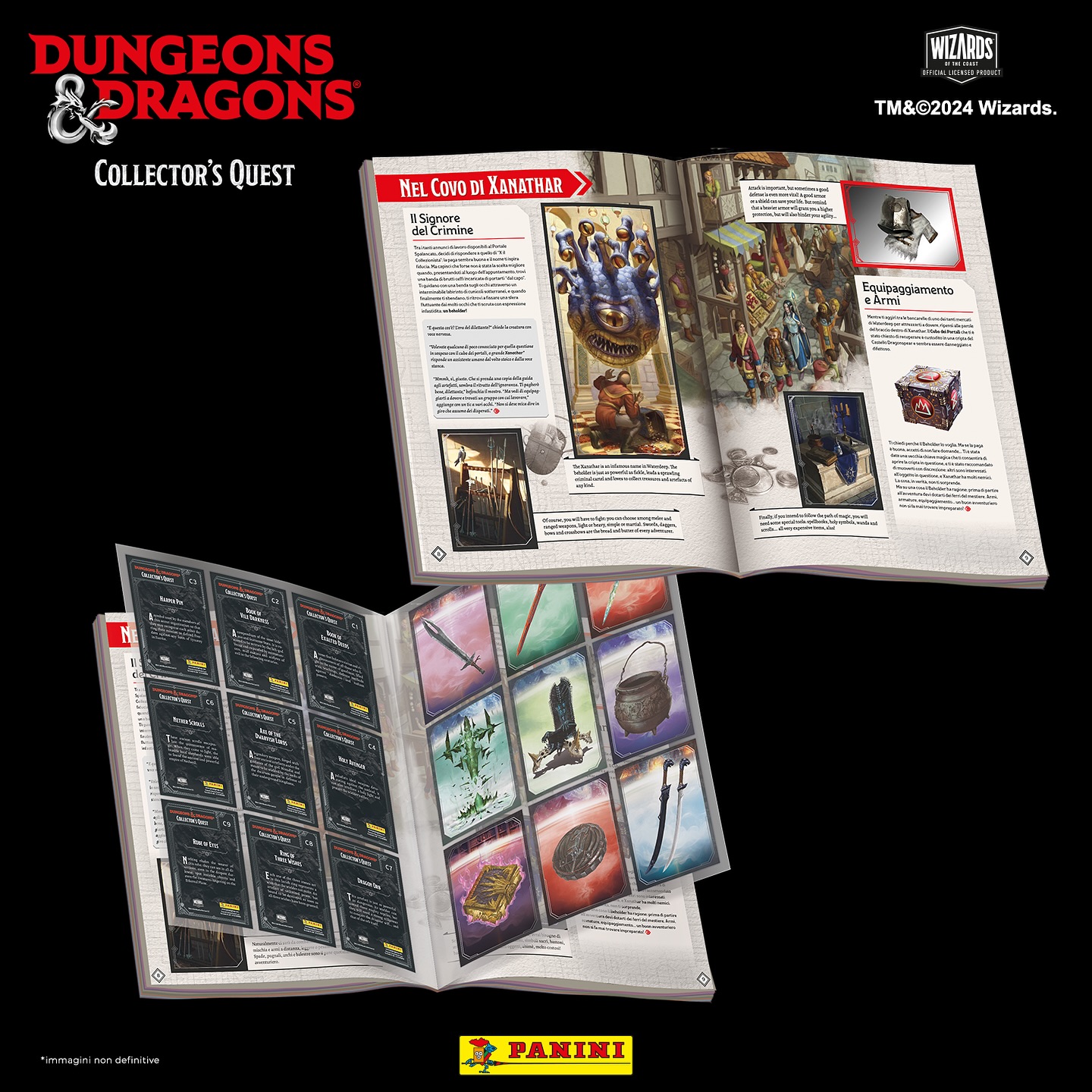 Dungeons & Dragons Collector's Quest - Limited Edition Scatola Rossa Panini - immagine 6