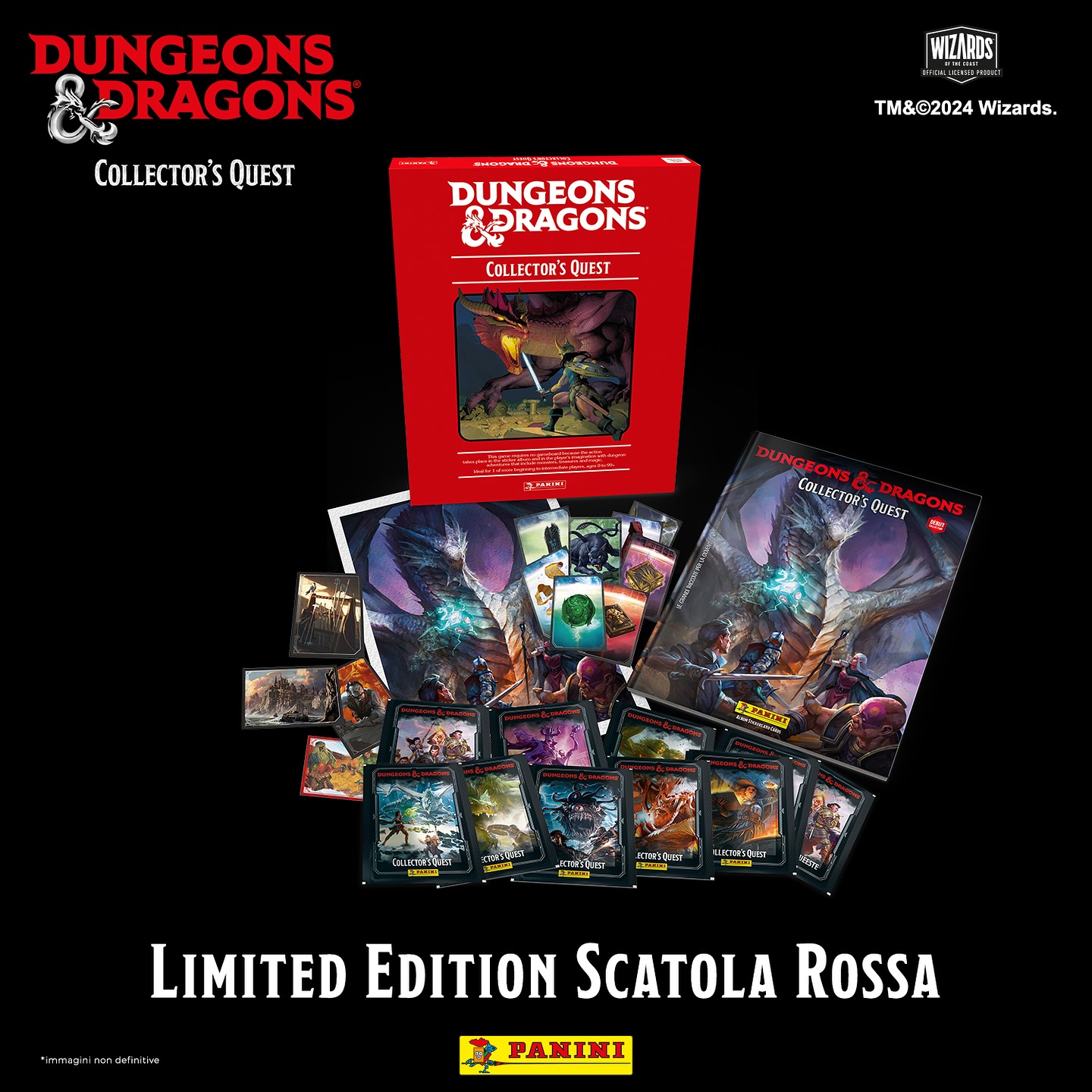 Dungeons & Dragons Collector's Quest - Limited Edition Scatola Rossa Panini