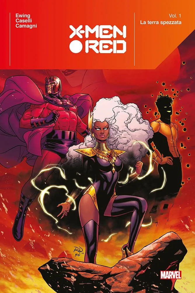 X-Men Red 1 La Terra Spezzata Marvel Deluxe