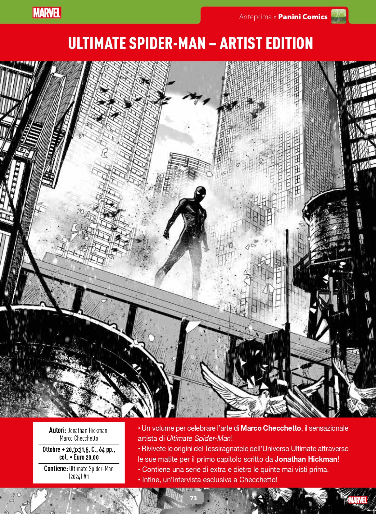 ULTIMATE SPIDER-MAN – ARTIST EDITION