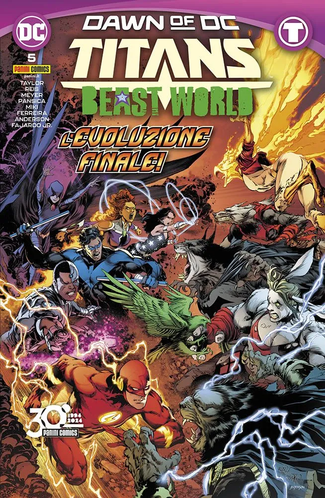 Titans: Beast World 5 DC Crossover