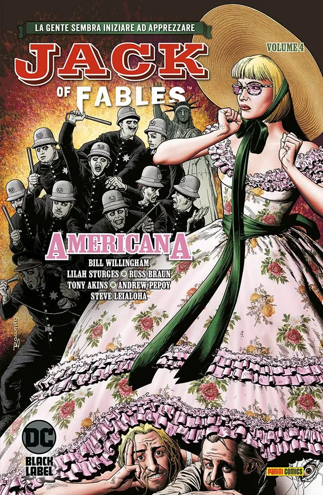 Jack of Fables 4 Americana DC Black Label Hits
