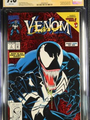 CGC 9.8 Venom: Lethal Protector - Signed Mark Bagley