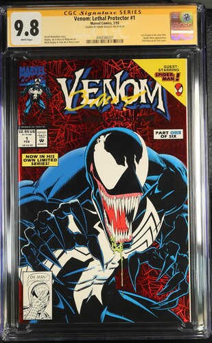 CGC 9.8 Venom: Lethal Protector - Signed Mark Bagley