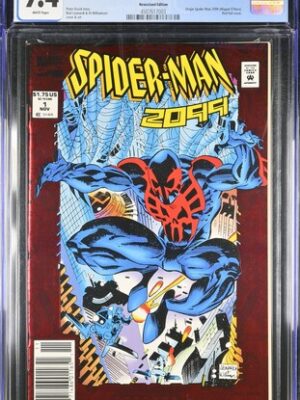 CGC 9.4 Spider-Man 2099 #1 - Newsstand ED.