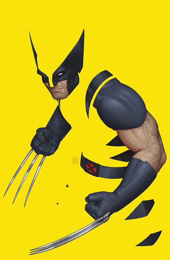 Wolverine 1 Negative Space Variant Wolverine 456
