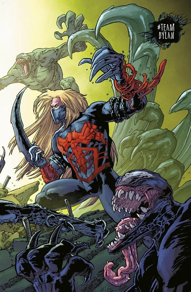 Venom War 3 Variant Team Dylan/Team Eddie Marvel Miniserie 286