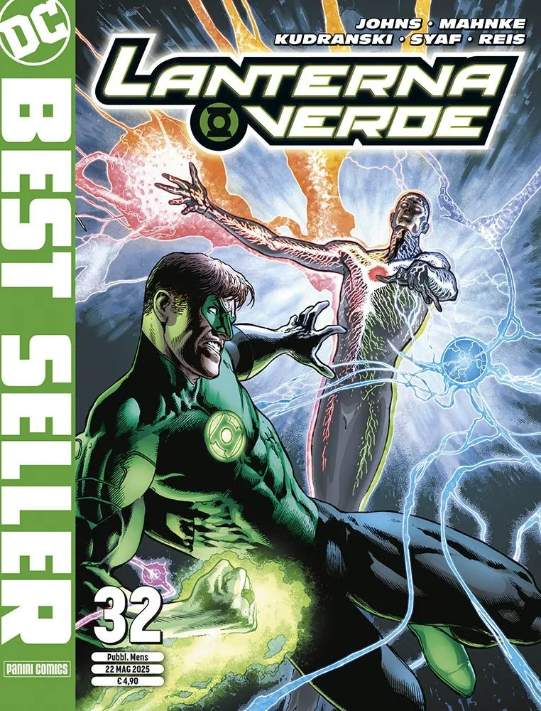 Lanterna Verde di Geoff Johns 32 DC Best Seller