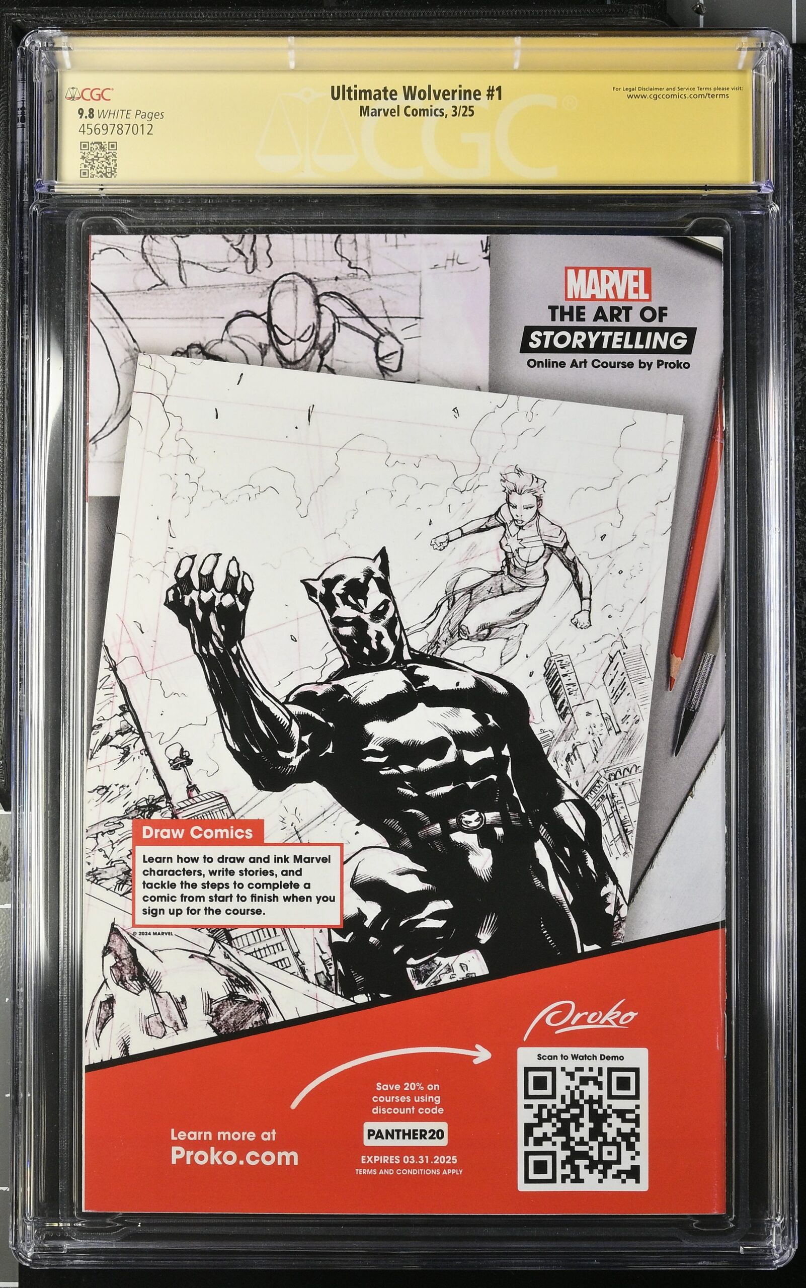 CGC Ultimate Wolverine 1 - 9.8 - immagine 2
