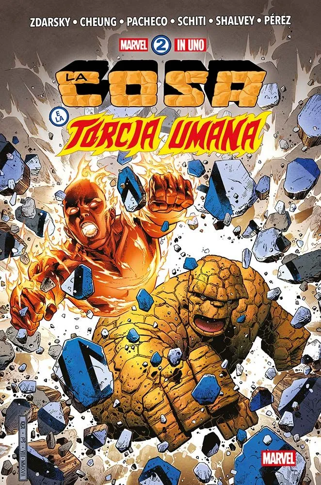 Marvel 2-In-Uno: La Cosa e La Torcia Umana 2 Marvel Deluxe
