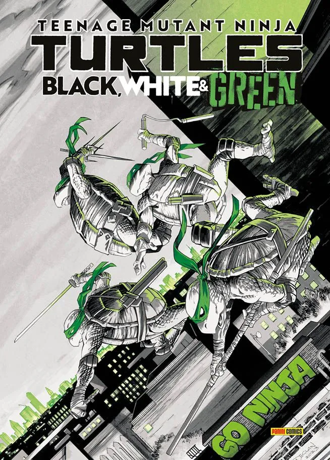 Teenage Mutant Ninja Turtles: Black, White & Green