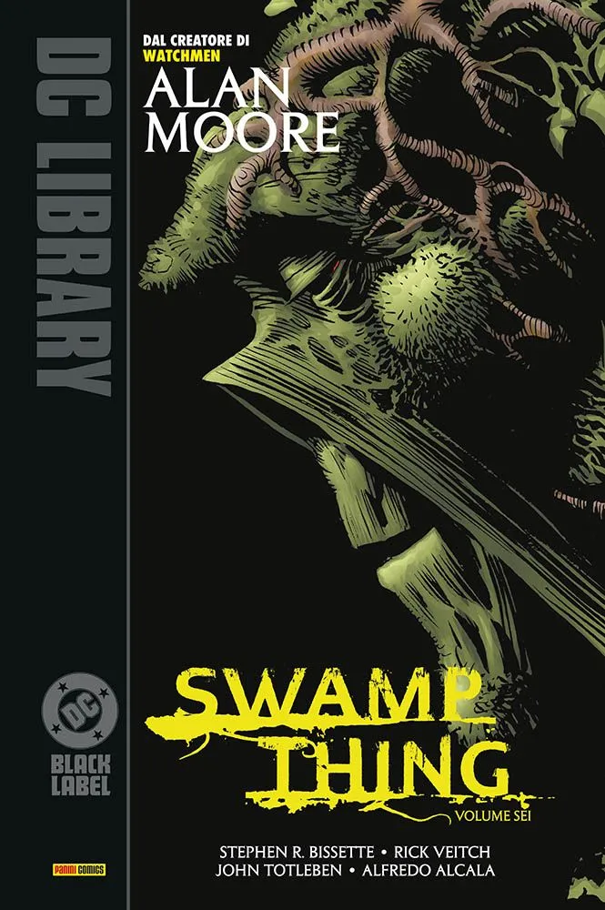 Swamp Thing di Alan Moore 6 DC Black Label Library