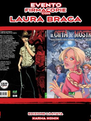 La Città dei Mostri Vol.1 - Variant Karma Komix Firmata da Laura Braga