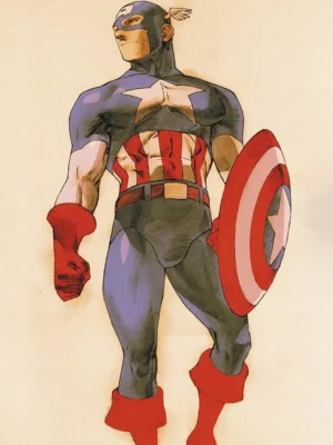 Capitan America 20 Marvel vs. Capcom Variant – Capitan America Capitan America 187
